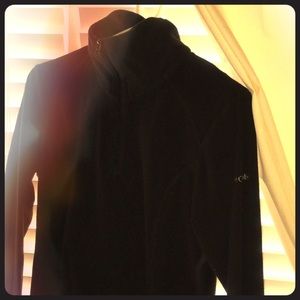 Turtleneck Columbia Zip-Up Sweater